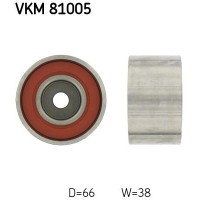 VKM 81005 SKF Паразитный / Ведущий ролик, Зубчастий ремінь