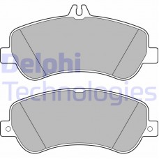 LP2146 DELPHI Комплект гальмівних колодок дисковий гальм