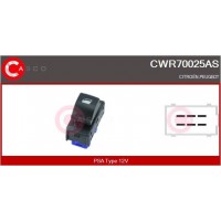 CWR70025AS CASCO Вимикач склопідйомник