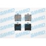 5SP726 SAMKO Комплект гальмівних колодок дисковий гальм
