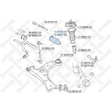 14-98026-SX STELLOX Пильник рульове управління