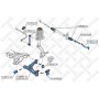 51-00280-SX STELLOX Наконечник поперечної кермової тяги