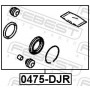 0475-DJR FEBEST Ремкомплект, Гальмівний супорт