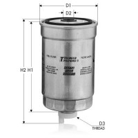 GS60 TECNECO FILTERS Паливний фільтр