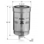 GS60 TECNECO FILTERS Паливний фільтр