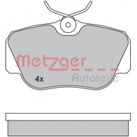 1170266 METZGER Комплект гальмівних колодок дисковий гальм