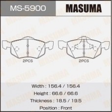 MS-5900 MASUMA Комплект гальмівних колодок
