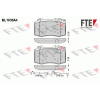 BL1830A4 FTE Комплект гальмівних колодок дисковий гальм