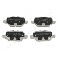 PP-0214AF JAPANPARTS Комплект гальмівних колодок дисковий гальм