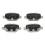 PP-0214AF JAPANPARTS Комплект гальмівних колодок дисковий гальм