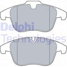 LP3526 DELPHI Комплект гальмівних колодок дисковий гальм
