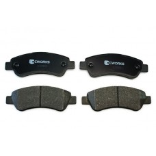 C12CR0021 CWORKS Комплект гальмівних колодок дисковий гальм