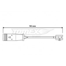 TX 30-64 TOMEX Brakes Сигналізатор зносу гальмівних колодок