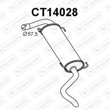 CT14028 VENEPORTE Глушник вихлопних газів кінцевий