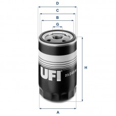 23.249.00 UFI Масляний фільтр