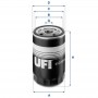 23.249.00 UFI Масляний фільтр