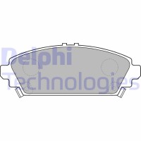 LP1526 DELPHI Комплект гальмівних колодок дисковий гальм
