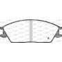 BPA0224.02 OPEN PARTS Комплект гальмівних колодок дисковий гальм