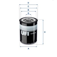 23.274.00 UFI Масляний фільтр