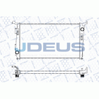 M-0231390 JDEUS Радіатор охолодження двигуна