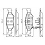 0 986 494 547 BOSCH Комплект гальмівних колодок дисковий гальм