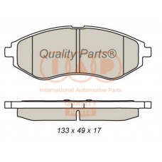 704-20080 IAP QUALITY PARTS Комплект гальмівних колодок дисковий гальм