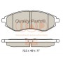704-20080 IAP QUALITY PARTS Комплект гальмівних колодок дисковий гальм