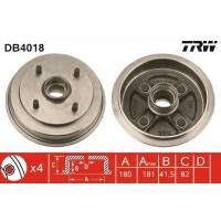DB4018 TRW Гальмівний барабан