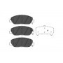 KBP-3023 KAVO PARTS Комплект гальмівних колодок дисковий гальм