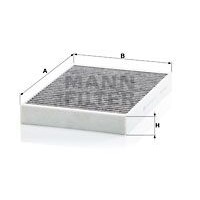 CUK 34 003 MANN-FILTER Фільтр повітря у внутрішньому просторі