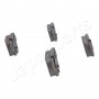PP-0004AF JAPANPARTS Комплект гальмівних колодок дисковий гальм