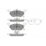 KBP-4568 KAVO PARTS Комплект гальмівних колодок дисковий гальм