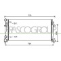 AD324R003 PRASCO Радіатор охолодження двигуна