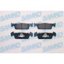 5SP1796 SAMKO Комплект гальмівних колодок дисковий гальм