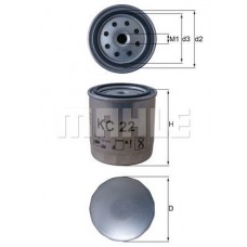 KC 22 MAHLE Паливний фільтр