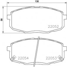 PCP1207 DON Комплект гальмівних колодок дисковий гальм