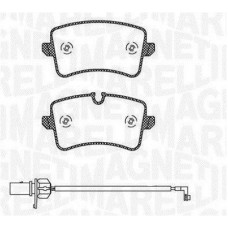 363916060676 MAGNETI MARELLI Комплект гальмівних колодок дисковий гальм