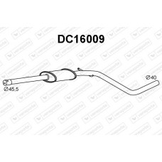 DC16009 VENEPORTE Предглушник вихлопних газів