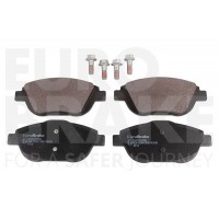 5502221966 EUROBRAKE Комплект гальмівних колодок дисковий гальм