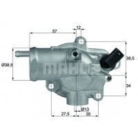 TH 13 92 MAHLE Термостат охолоджувальна рідина