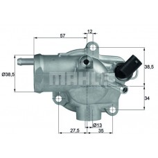 TH 13 92 MAHLE Термостат охолоджувальна рідина