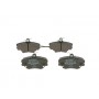 0 986 495 212 BOSCH Комплект гальмівних колодок дисковий гальм