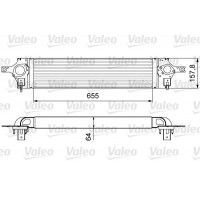818358 VALEO Интеркулер