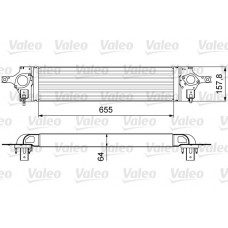 818358 VALEO Интеркулер