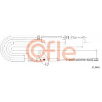 10.9842 COFLE Тросик, cтояночный тормоз