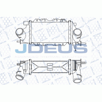 M-820050A JDEUS Интеркулер