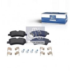 13.93106 DT Spare Parts КомплеК т гальмівних колодок, дискове гальмо
