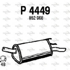 P4449 FENNO Глушник вихлопних газів кінцевий