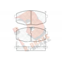 RB1540 R BRAKE Комплект гальмівних колодок дисковий гальм