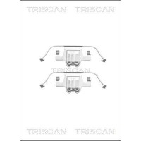 8105 111618 TRISCAN Комплектуючі колодки дискового гальма